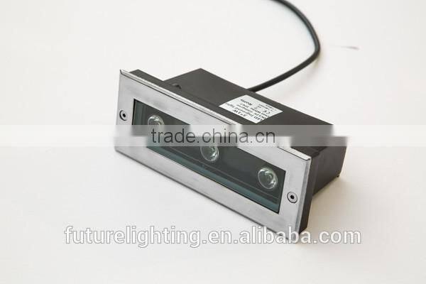 2017 square 3W led underground light IP67 landscape lamps underground led light