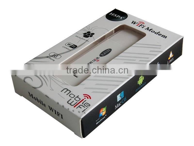Low price high speed HSPA+ wifi sim card slot 3g modem