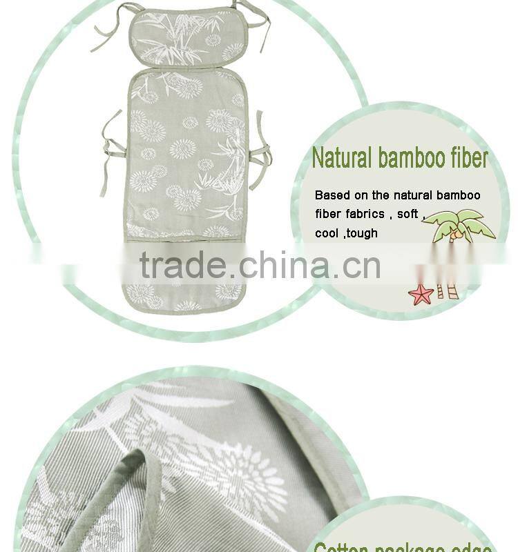 Kaifulan 2015 new style Bamboo baby cart mat for summer green style