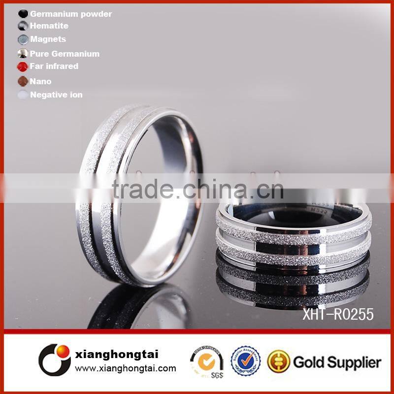 wholesale fashion classic silver jewelry costume textured rings