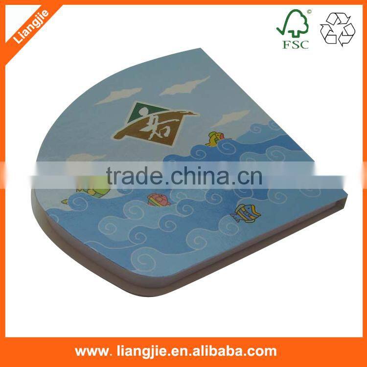 Die-cut paper cube, slant memo cube, printing memo block