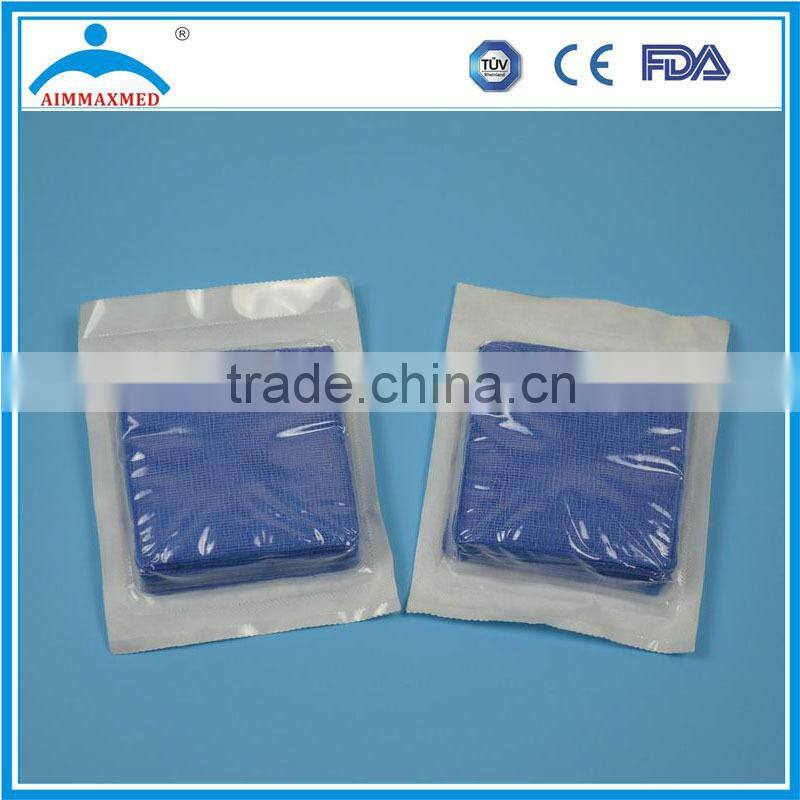 Medical Sterile 5x5cm,7.5x7.5cm,10x10cm Gauze Swabs