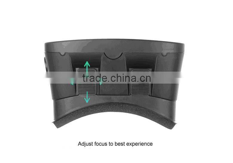 3D VR Box,3D Virtual Reality Mobile Phone Headset with Special Lens,HD not Distorted,4 Colors Optional