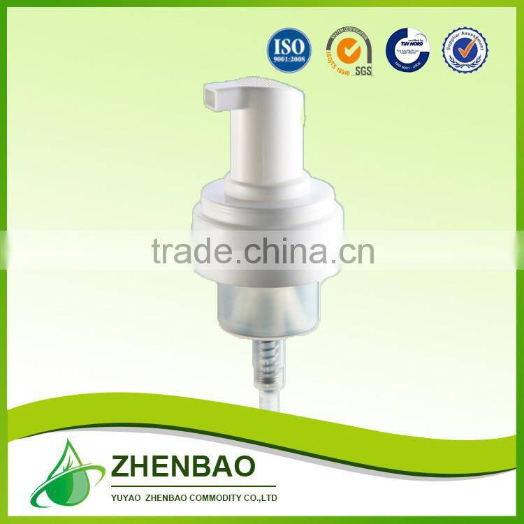 baby care foam pump for plastic empty bottle