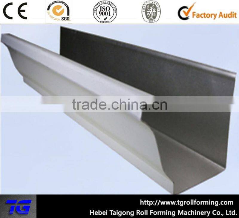 high speed16 Stations K / Seamless Gutter Roll Forming Machine For Down Pipe / Downspout best supplier in China