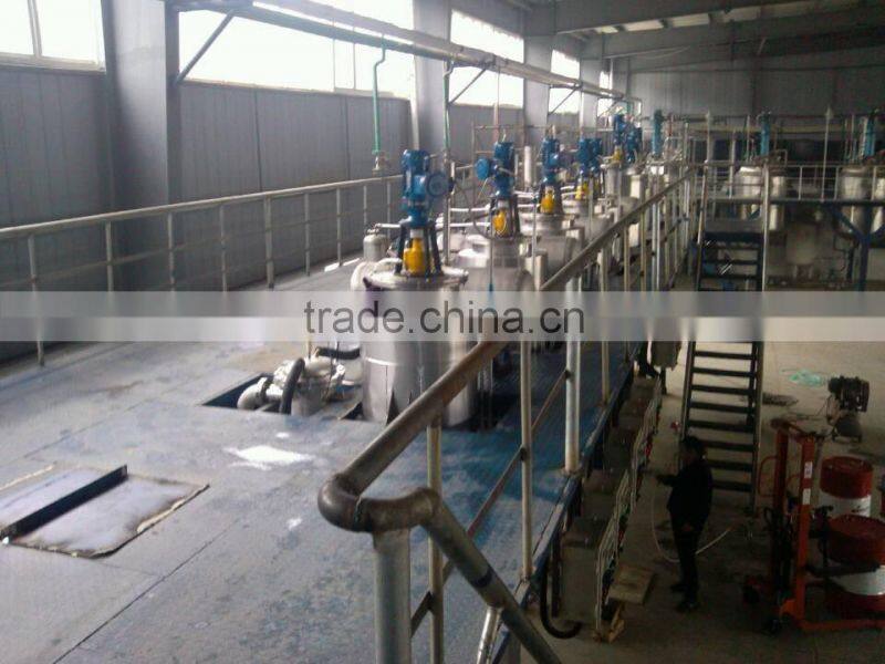 Eight-stages short-path distiller for refining fish oil