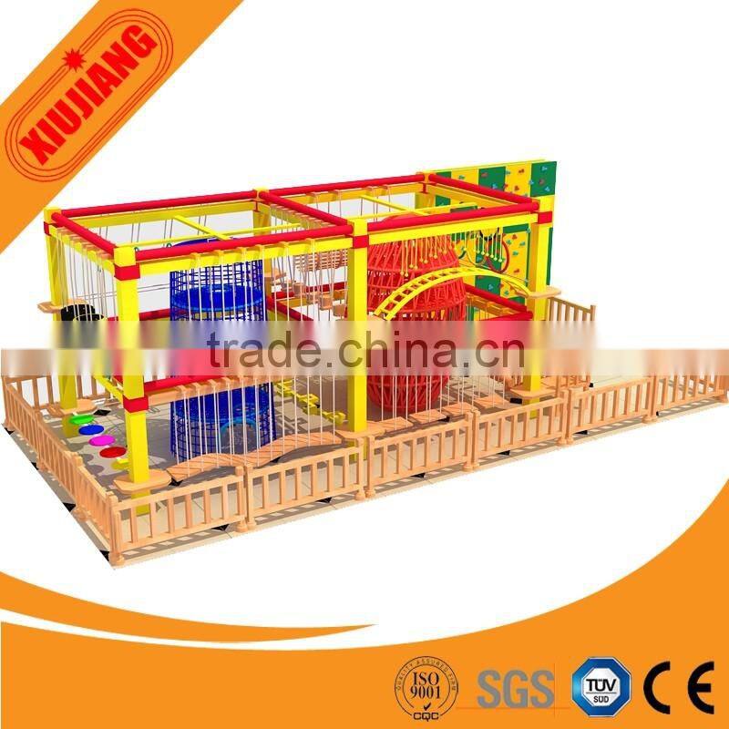 Adventure ropes courses kids climbing frame for Outdoor Playground