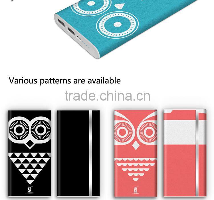 Hot new products for 2015 2A rechargeable battery 5v usb power bank