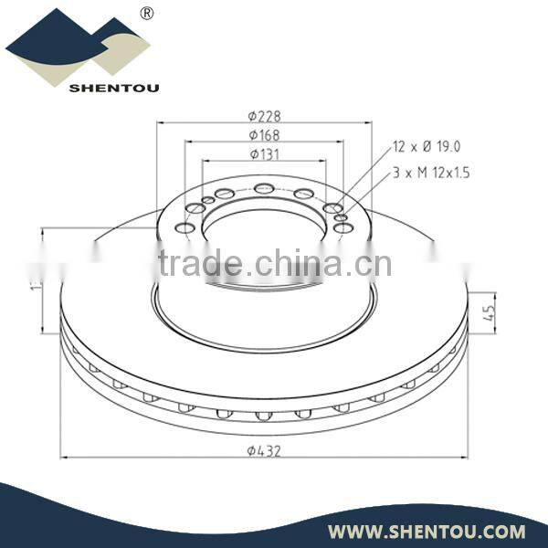 Man Brake Disc 81.50803.0040
