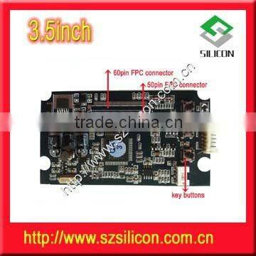 3.5inch car monitor control board