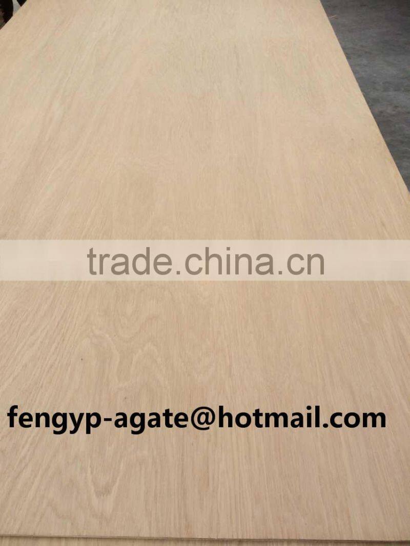 Natural white oak plywood