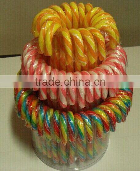 Bulk Individual Pack Sweet Elbow Hard Candy Christmas Candy Cane