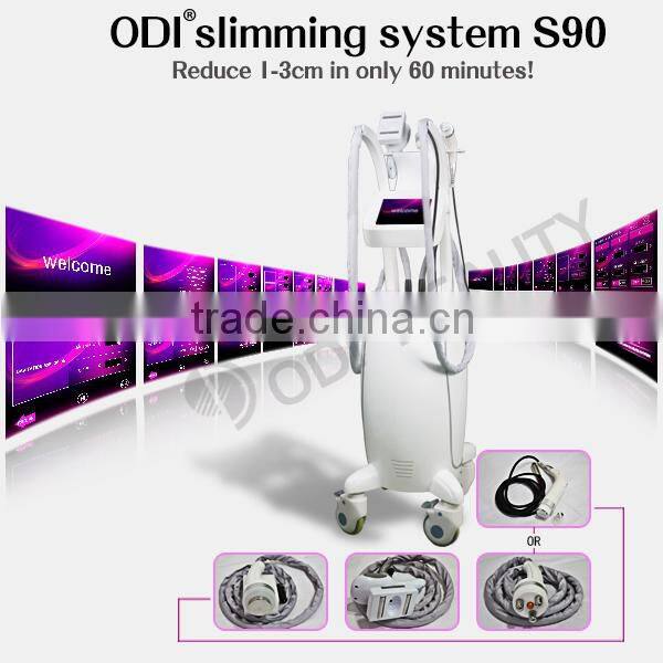 OD-S90 3-IN-1 Vacuum Radio Frequency System Cavitation Cellulite System Slimming Machine with CE