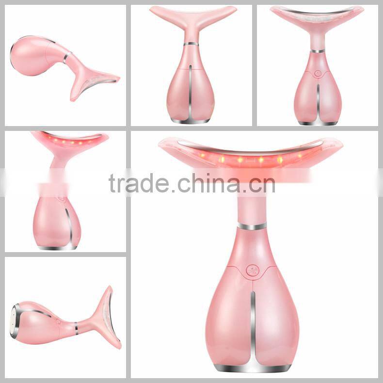 Wholesale factories mini neck wrinkle remover professional micro-current rechargeable skin lift shoulder relax massager