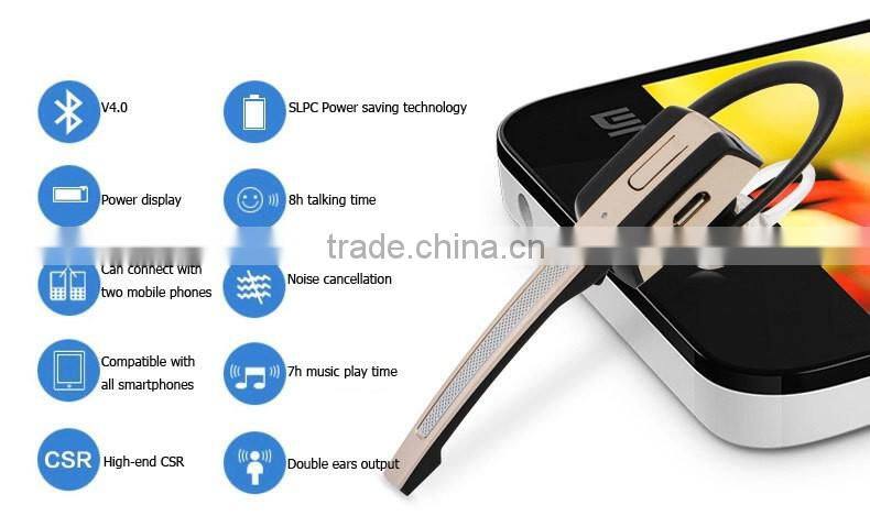Newest original earphones bluetooth 4.0 wireless stereo headphones