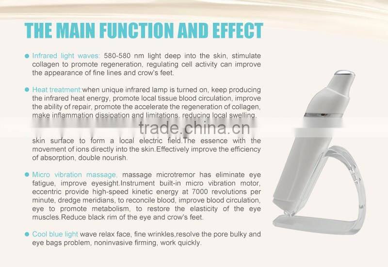 Beauty product manufacture portable massage table anti dark circle eye massage pen