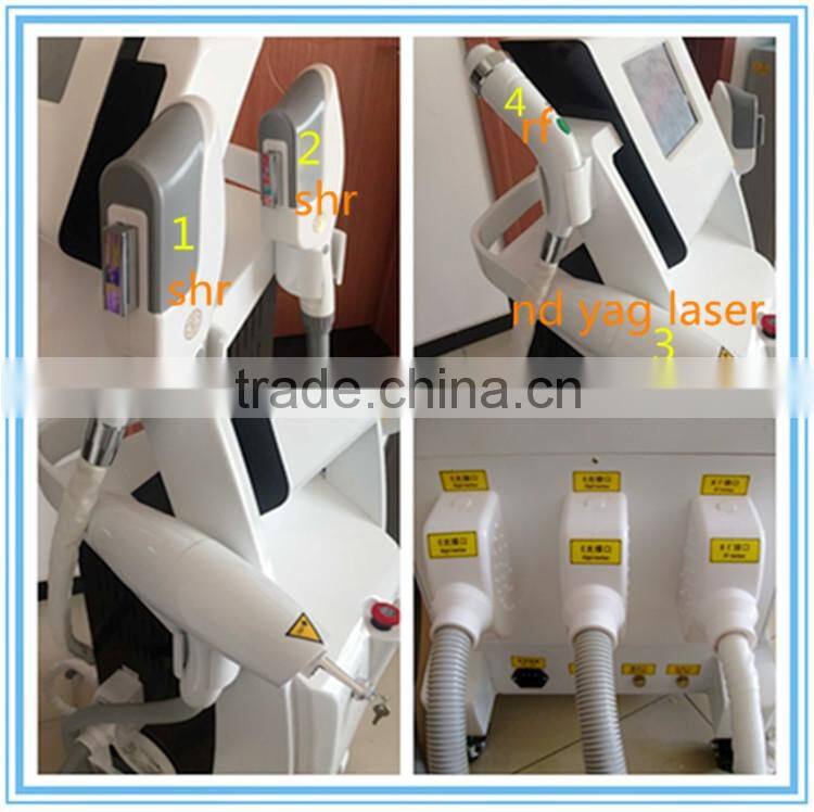 IPL Type and Yes IPL+ RF treatment facial multifunction beauty machine