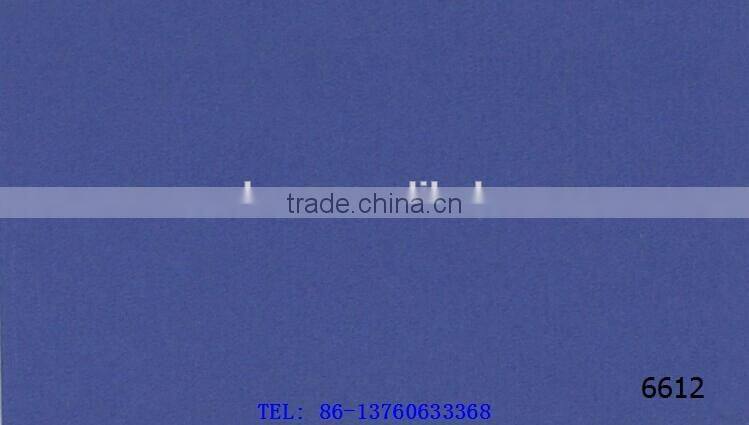 Embossed Solid Color self-adhesion cold laminated Decoration PVC Film item 6612