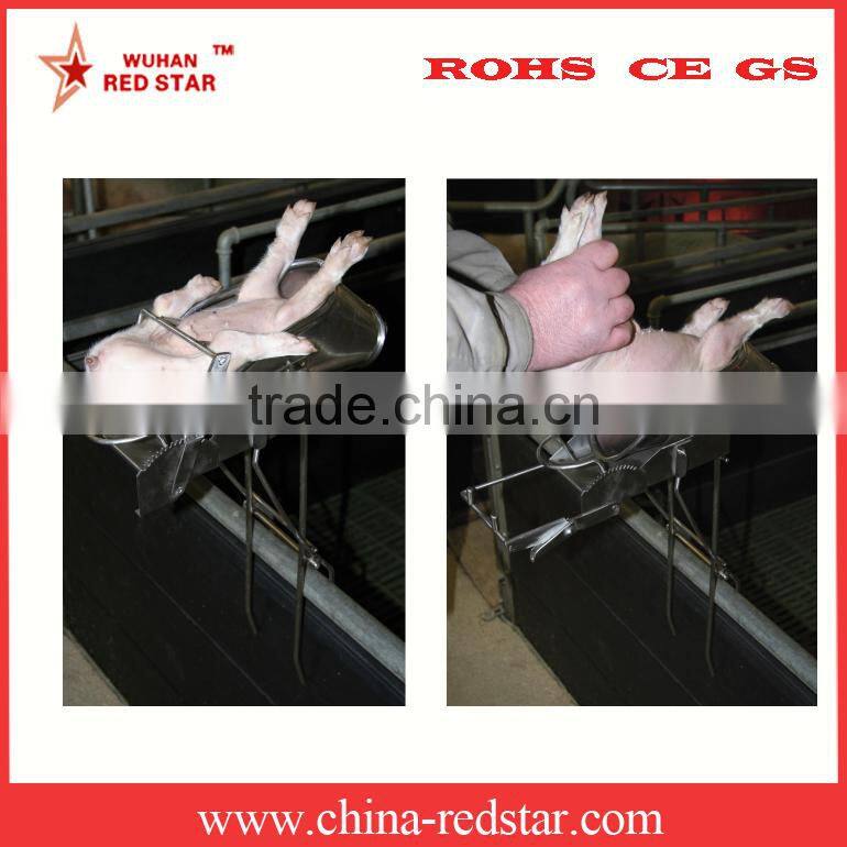 piglet castration tool and equipment farming machine