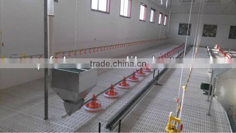 automatic poultry equipments of pan feeding system for broiler and breeder