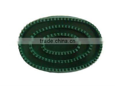 rubber horse grooming brush
