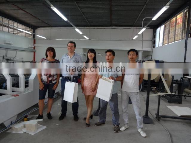 semi automatic paper bag making machine
