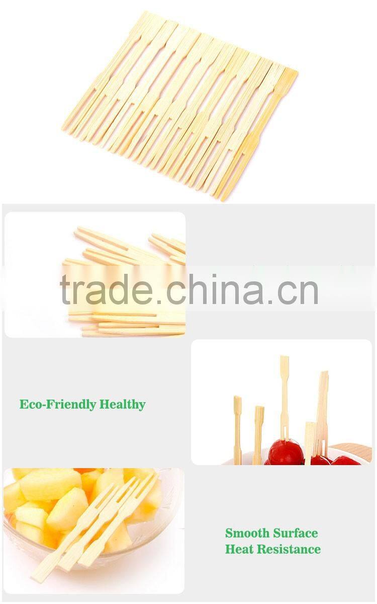 Agriculture organic bamboo fruit fork new premium