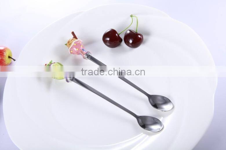 Holland windmill theme stainless steel teaspoon with gift box packing