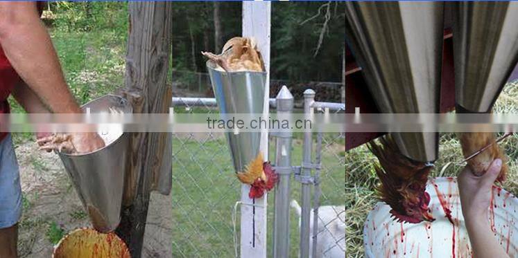 high quality killing chicken tool/kill cones for turkey chicken duck broiler/poultry slaughtering equipment