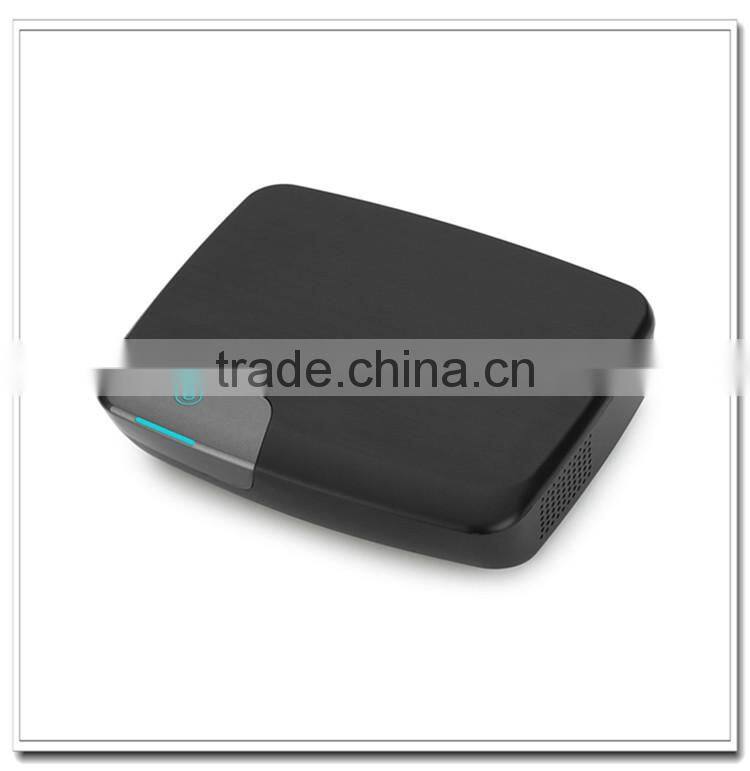 Efficient HEPR car air purifier with USB charging port charger