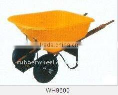 High quality plastic tray garden wheelbarrow WH9600