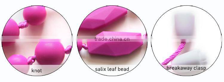 Fashion women wearing baby teething jewelry new year gift for wife