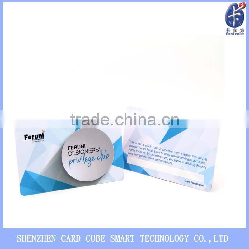 rfid blank pvc card magnetic stripe card
