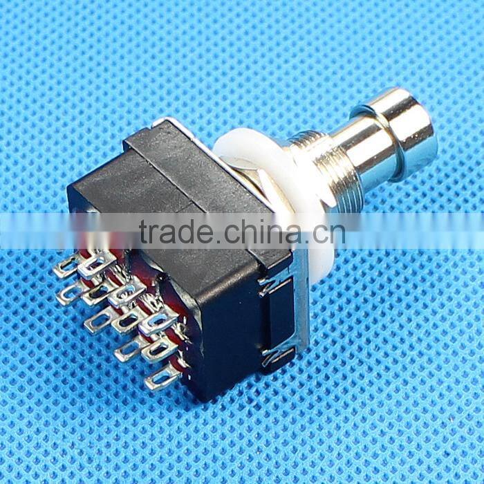 guitar effectors 4pdt pedal foot switch Quad Pole, Double Throw, 12 pins