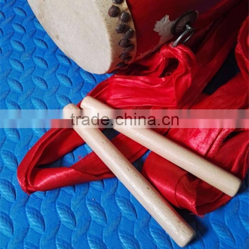 Custom wooden toy musical instrument knock bar Rhythm bar for drums