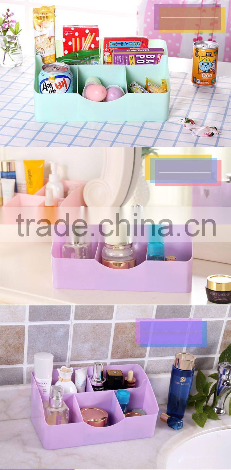 plasitc Cute Stationery Storage Box Desk Organizer Cosmetic box