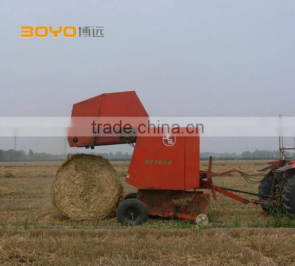 round hay baler