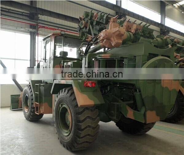 Mechanical blasting digging trenches/Wheel trench excavator