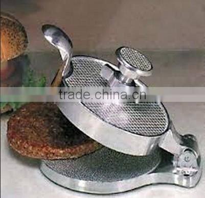 Aluminium hamburger mould