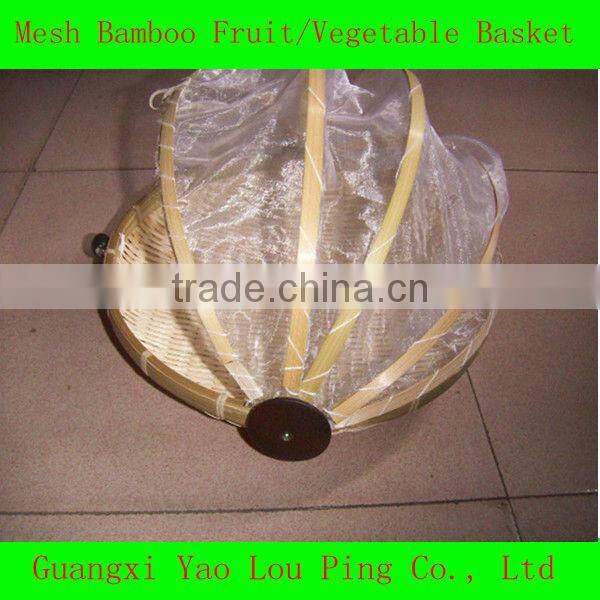 Fruit Bamboo Basket With Cover