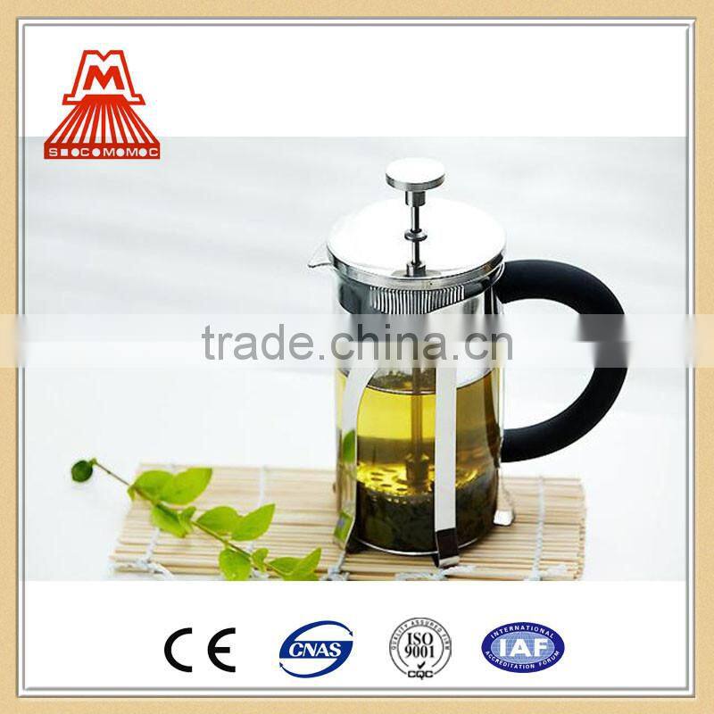 Most popular products china Stainless Steel glass french press