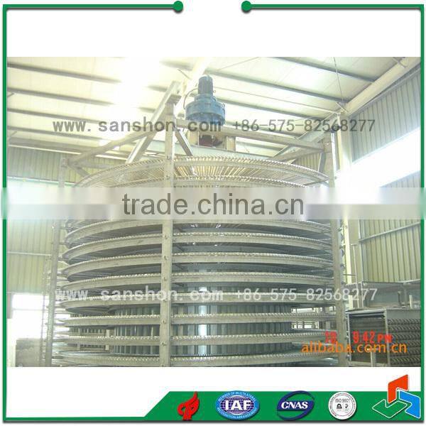 SSF Ice Cream Spiral Freezing Machine