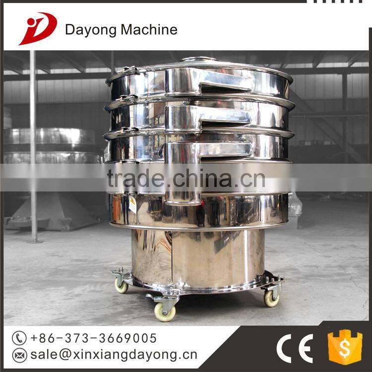 Vibration screen used for wood plastic composite industry