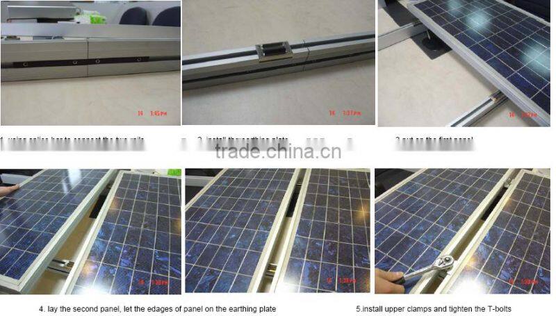 Solar module earthing clips for sale