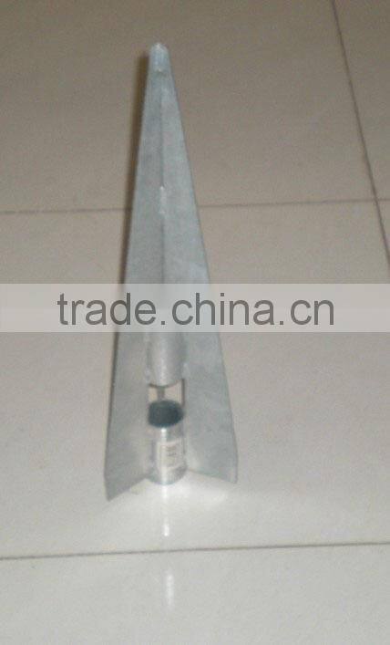 galvanized post anchor