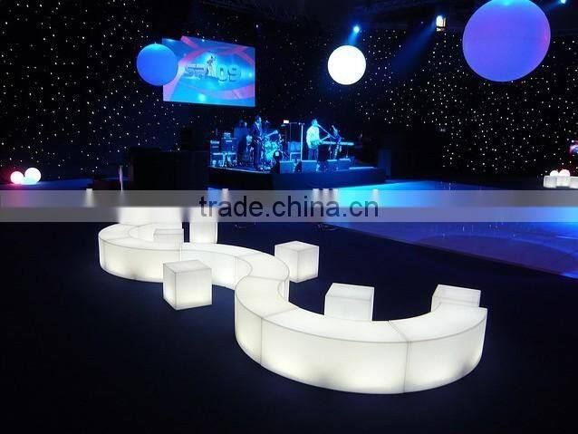 LED decorative short bar stool