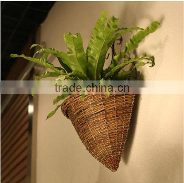 disposable plant pot wicker plant pots wall plant pot holder
