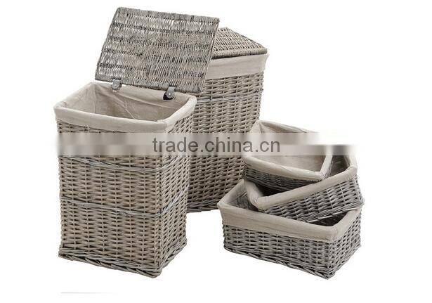 2017 cheap promotion foldable factory price Wicker storage bin bag