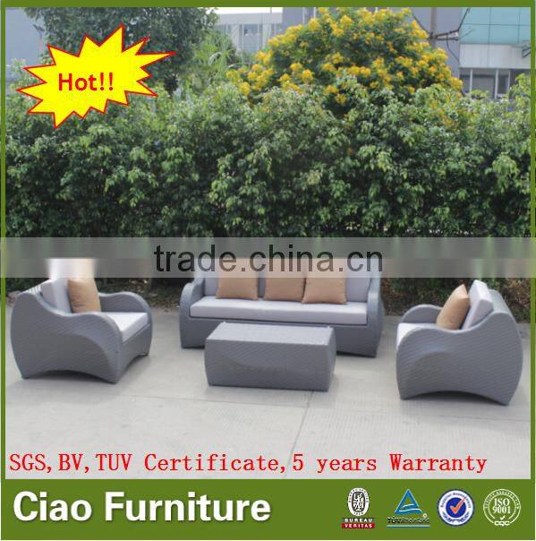 Arabian cheap living room furniture rattan sectional sofa design