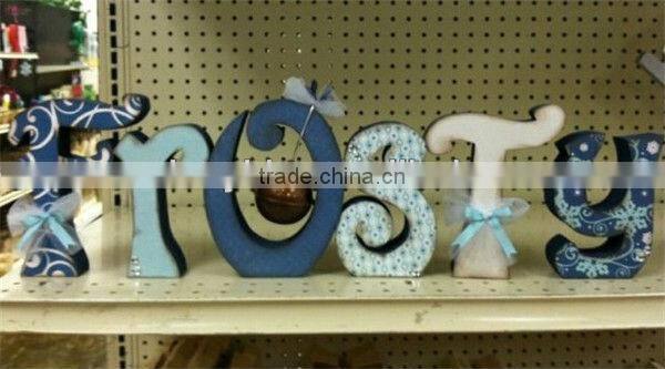 MDF letter natural pine wood alphabet letters painted wood alphabet letters